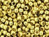 10 g 11/0 TOHO Seedbeads, Permanent Finish - Galvanized Yellow G