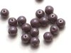 30 st Rounduo, 5 mm, Opaque Lilac Shimmer