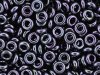 5 g Demi Round 8/0, Metallic Amethyst Gunmetal