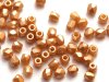 50 st Firepolished 2 mm, Pastel Amber