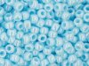 10 g 11/0 TOHO Seedbeads, Opaque - Lustered Pale Blue