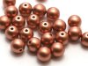  30 st runda, 6 mm, Vintage Copper 