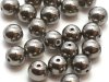 30 st runda, 6 mm, Crystal Full Chrome