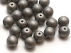 30 st runda, 6 mm, Crystal Full Chrome Matted