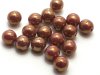 30 st runda, 6 mm, Chalk White Vega Luster