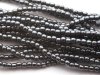 150 st runda 2 mm, Jet Hematite