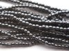  150 st runda 2 mm, Jet Hematite 