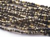 150 st runda 2 mm, Jet Amber