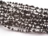 150 st runda 2 mm, Jet Labrador