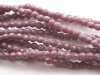  50 st Firepolished 2,5 mm, Opaque Purple 