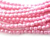  50 st Firepolished, 3 mm, Alabaster Pastel Pink 