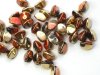 50 st Pinch beads, 5 mm, Jet California Gold Rush