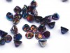  20 st Button Beads, 4 mm, Crystal Magic Blue 