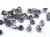  20 st Button Beads, 4 mm, Crystal Silver Rainbow 