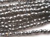  50 st Firepolished 2,5 mm, Hematite 