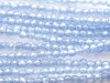 50 st Firepolished 2,5 mm, Luster Sapphire