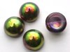 1 st Dome Bead 14 x 8 mm, Crystal Magic Orchid
