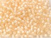10 g 11/0 TOHO Seedbeads, Insidecolor Crystal/Light Jonquil Line