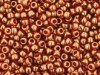  10 g 15/0 TOHO Seedbeads, Gold-lustered African Sunset 