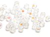 50 st Firepolished, 4 mm, Crystal AB