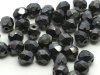 50 st Firepolished, 4 mm, Jet Hematite