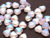 25 st Hjrtan, 6 mm, Crystal Etched AB Full