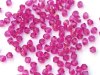 50 st Preciosa MC Bicone, 3 mm, Fuchsia