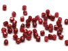 50 st Firepolished 2 mm, Crystal Pomegranate Metallic Ice