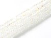  Ca 180 st Chinese Cut Beads, 1 mm, Crystal AB 