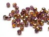 50 st Firepolished, 4 mm, Crystal Sunny Magic Embers