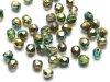 50 st 4 mm Firepolished, Crystal Sunny Magic Summer Green