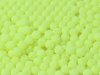 100 st runda, 3 mm, Alabaster Soft Lime