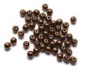 50 st Runda 4 mm, Bronze
