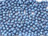 50 st Firepolished, 3 mm, Polychrome Indigo Orchid