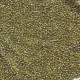  10 g 15/0 Seedbeads Transparant Olive/gold Luster 