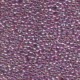  10 g 8/0 Seed beads, Lined Magenta AB 