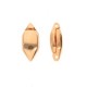  1 st Cymbal Ralaki Magnetls, 14,8x6,9 mm, Rose Gold Plated 
