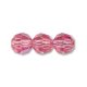  25 st MC Round, 4 mm, Rose AB 