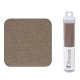  1 st Ultrasuede Light, ca 21,5 x 10,8 cm, Sable 