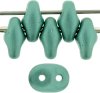 10 g Superduo, 2,5x5 mm, Powdery - Teal
