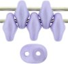 10 g Superduo, 2,5x5 mm, Powdery - Pastel Purple