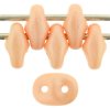 10 g Superduo, 2,5x5 mm, Powdery - Pastel Peach