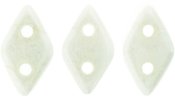 50 st Diamond 4x6,5 mm, Luster-Opaque White