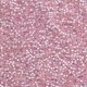  5 g 11/0 Delicas, Silverlined Light Pink-Alabaster 