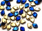  5 g Dragon Scale Beads, 1,5 x 5 mm, Jet California Blue 