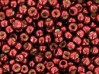  10 g 8/0 TOHO Seedbeads, Permanent Finish - Galvanized Brick Red 