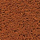  10 g 11/0 Seedbeads, Duracoat Opaque Dyed Red Brown 