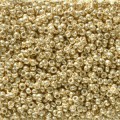  10 g 11/0 Seedbeads, Duracoat Galvanized Pale Gold 