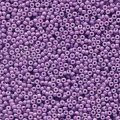  10 g 15/0 Seedbeads, Duracoat Opaque Dyed Dark Purple 
