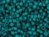  10 g 15/0 TOHO Seedbeads, Transparent - Frosted Teal 